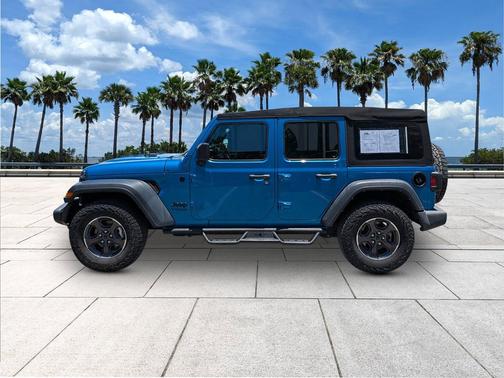Hydro Blue Pearlcoat 2022 Jeep Wrangler Unlimited Sport