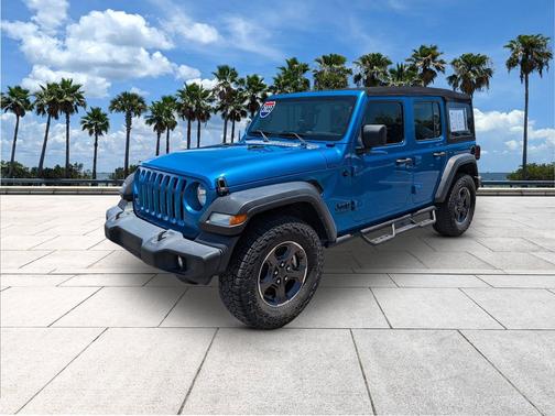 Hydro Blue Pearlcoat 2022 Jeep Wrangler Unlimited Sport