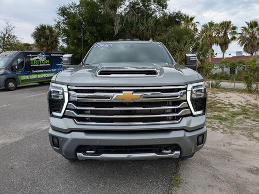 Sterling Gray Metallic 2024 Chevrolet Silverado 3500 High Country