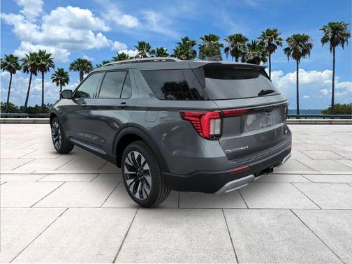 Carbonized Gray Metallic 2026 Ford Explorer Platinum