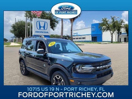 Alto Blue Metallic Tinted Clearcoat 2023 Ford Bronco Sport Outer Banks