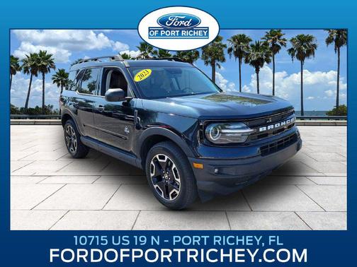 Alto Blue Metallic Tinted Clearcoat 2023 Ford Bronco Sport Outer Banks