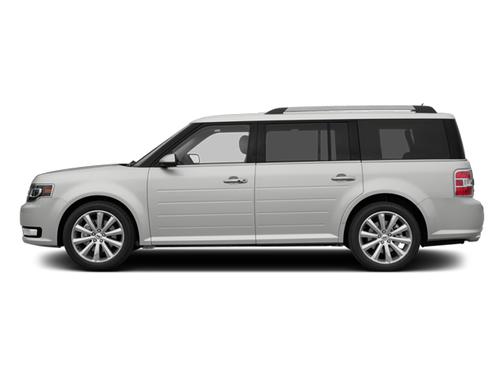 White Platinum Metallic Tri-Coat 2014 Ford Flex Limited w/EcoBoost