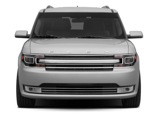 White Platinum Metallic Tri-Coat 2014 Ford Flex Limited w/EcoBoost