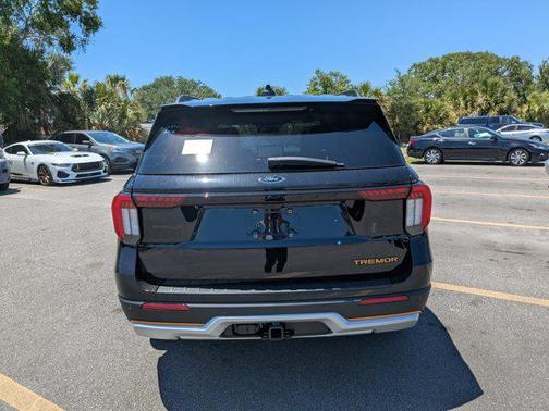 Agate Black Metallic 2026 Ford Explorer Tremor