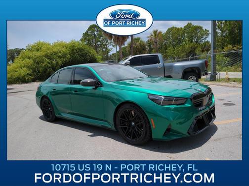 Isle of Man Green Metallic 2026 BMW M5 Base