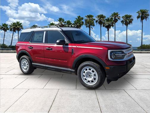 Ruby Red Metallic Tinted Clearcoat 2025 Ford Bronco Sport Heritage
