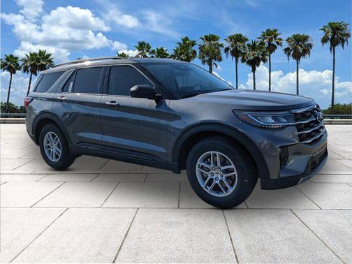 Carbonized Gray Metallic 2026 Ford Explorer Active