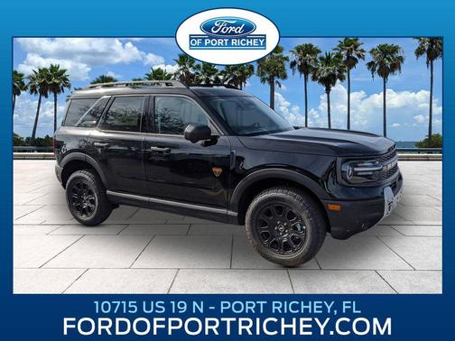 Shadow Black 2025 Ford Bronco Sport Badlands