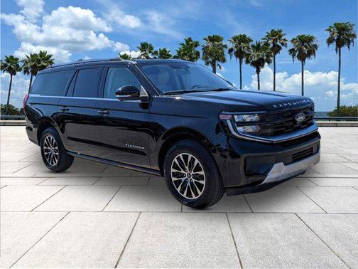 Black Metallic 2025 Ford Expedition Max Platinum