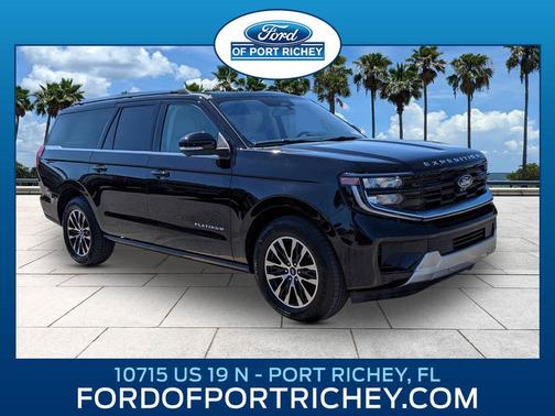 Black Metallic 2025 Ford Expedition Max Platinum