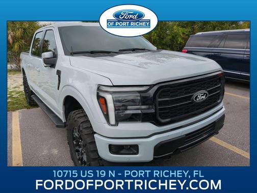 Space White Metallic 2025 Ford F-150 Lariat