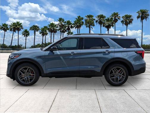 Vapor Blue 2025 Ford Explorer ST