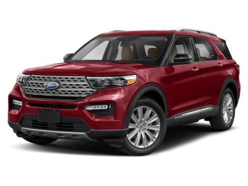 Rapid Red Metallic Tinted Clearcoat 2023 Ford Explorer Limited