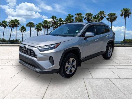 Silver Sky Metallic 2022 Toyota RAV4 XLE