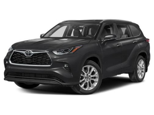 Midnight Black Metallic 2023 Toyota Highlander Limited