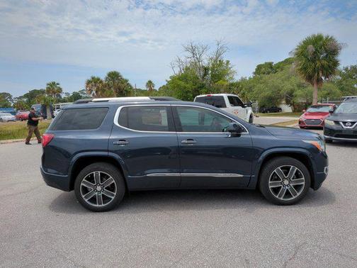 Blue Steel Metallic 2018 GMC Acadia Denali