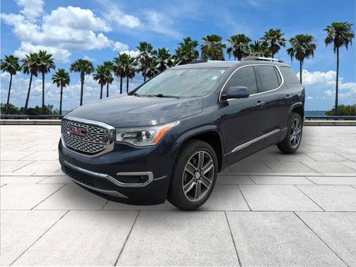 Blue Steel Metallic 2018 GMC Acadia Denali