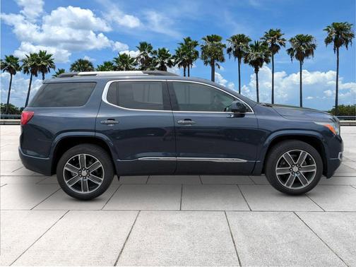 Blue Steel Metallic 2018 GMC Acadia Denali