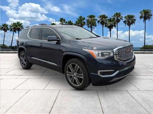 Blue Steel Metallic 2018 GMC Acadia Denali