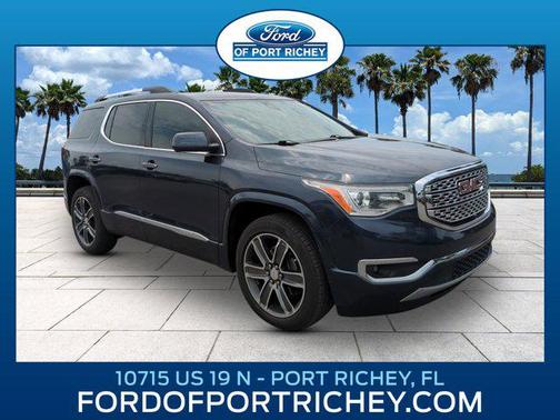 Blue Steel Metallic 2018 GMC Acadia Denali