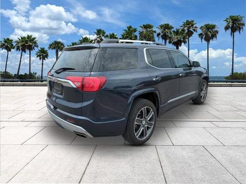Blue Steel Metallic 2018 GMC Acadia Denali