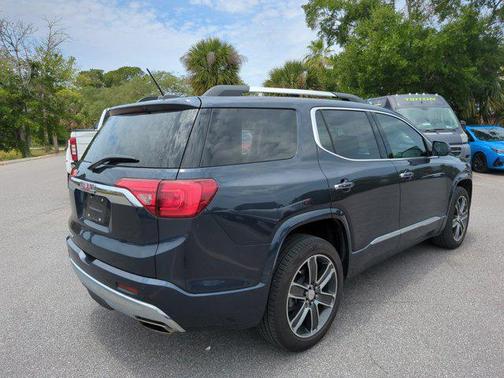 Blue Steel Metallic 2018 GMC Acadia Denali