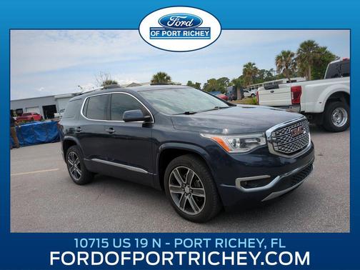Blue Steel Metallic 2018 GMC Acadia Denali