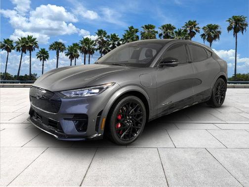 Carbonized Gray Metallic 2023 Ford Mustang Mach-E GT