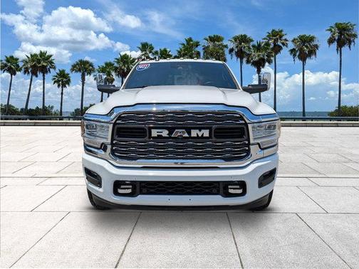 Bright White Clearcoat 2022 RAM 3500 Limited Mega Cab 4x4 6'4' Box