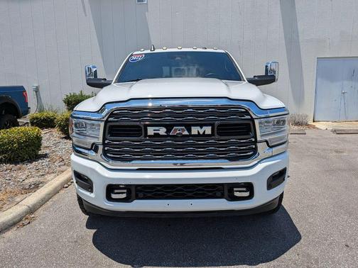 Bright White Clearcoat 2022 RAM 3500 Limited Mega Cab 4x4 6'4' Box