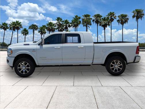 Bright White Clearcoat 2022 RAM 3500 Limited Mega Cab 4x4 6'4' Box