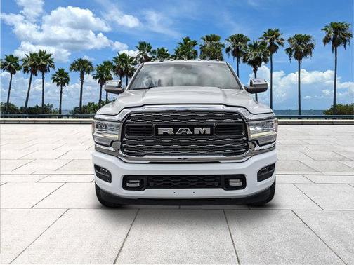 Bright White Clearcoat 2022 RAM 3500 Limited Mega Cab 4x4 6'4' Box