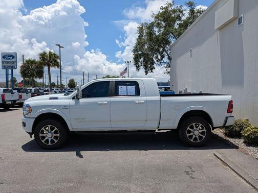 Bright White Clearcoat 2022 RAM 3500 Limited Mega Cab 4x4 6'4' Box