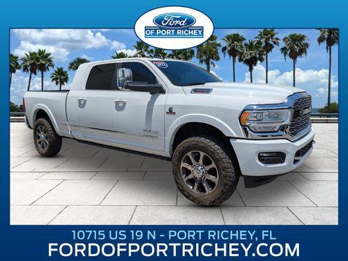 Bright White Clearcoat 2022 RAM 3500 Limited Mega Cab 4x4 6'4' Box