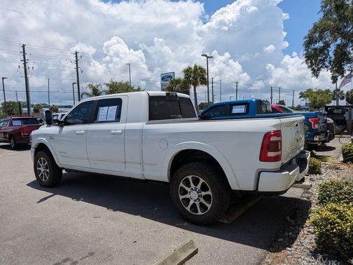 Bright White Clearcoat 2022 RAM 3500 Limited Mega Cab 4x4 6'4' Box