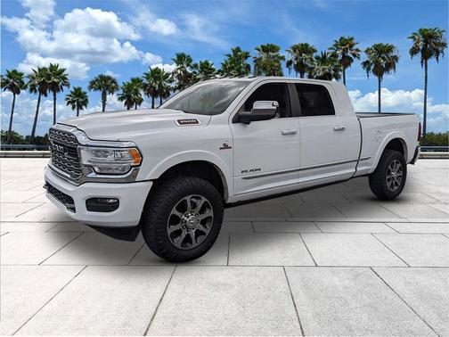 Bright White Clearcoat 2022 RAM 3500 Limited Mega Cab 4x4 6'4' Box