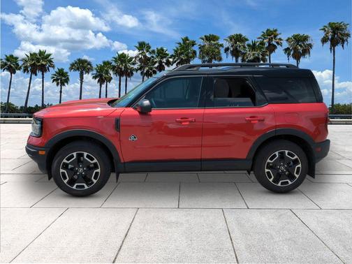 Hot Pepper Red Metallic Tinted Clearcoat 2024 Ford Bronco Sport Outer Banks