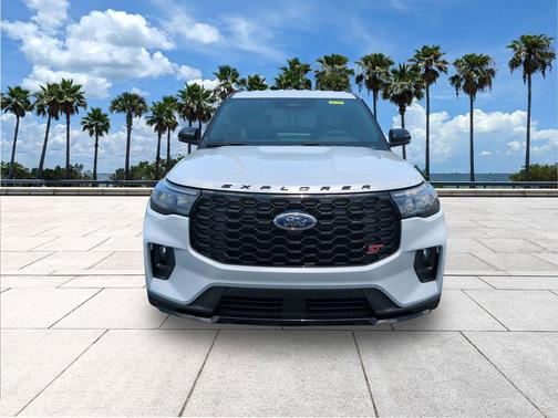 Space White Metallic 2026 Ford Explorer ST