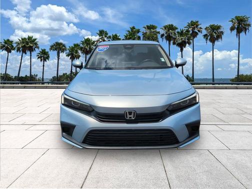 Morning Mist Metallic 2022 Honda Civic EX