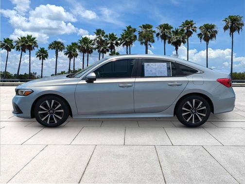 Morning Mist Metallic 2022 Honda Civic EX