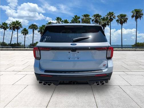 Space White Metallic 2026 Ford Explorer ST