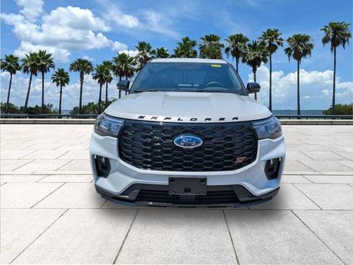 Space White Metallic 2026 Ford Explorer ST