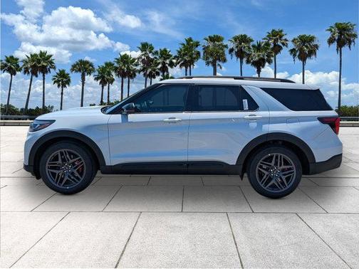 Space White Metallic 2026 Ford Explorer ST