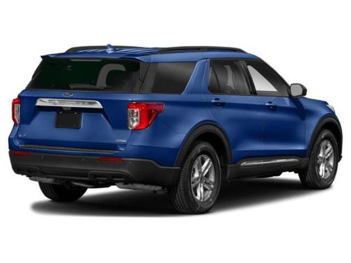 ATLAS BLUE METALLIC 2022 Ford Explorer XLT