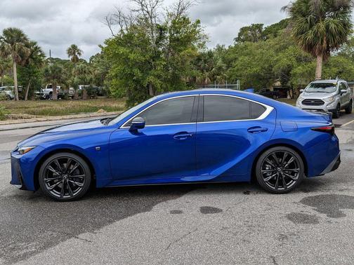 Ultrasonic Blue 2.0 2024 Lexus IS 350 Base