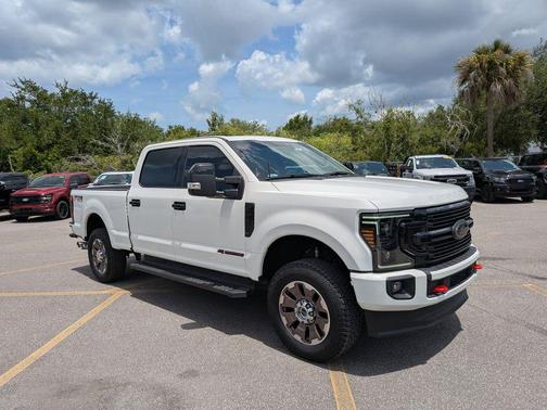 Star White Metallic Tri-Coat 2021 Ford F-250 Lariat