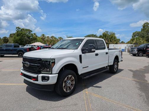 Star White Metallic Tri-Coat 2021 Ford F-250 Lariat