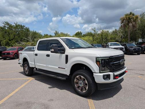 Star White Metallic Tri-Coat 2021 Ford F-250 Lariat