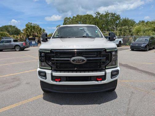 Star White Metallic Tri-Coat 2021 Ford F-250 Lariat